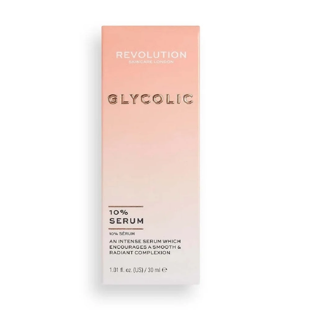 Revolution Glycolic 10% Serum Face Skincare New